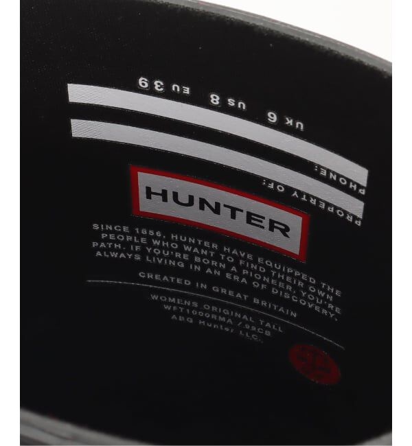 U by SPICK&SPAN「HUNTER / ハンター ORIGINAL TALL  BOOT」|ロングブーツ|
