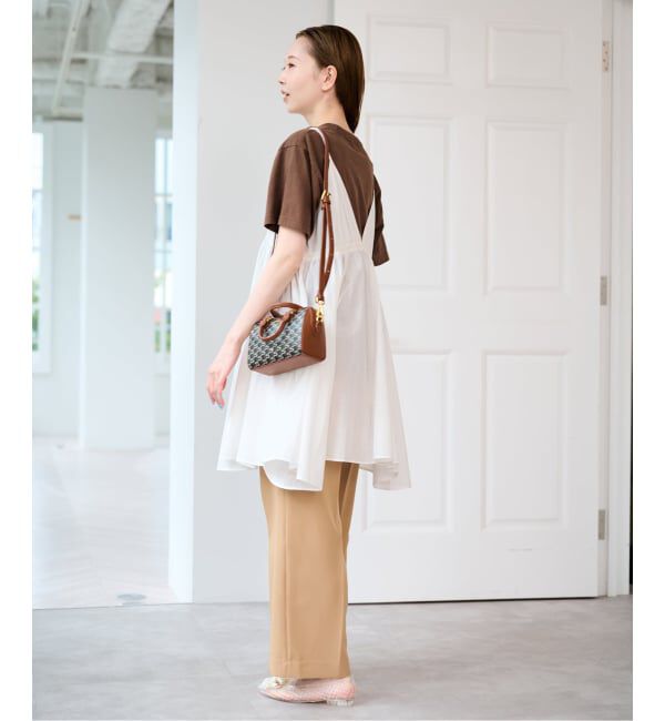U by SPICK&SPAN「コットンキャミチュニックワンピース」|ワンピース|