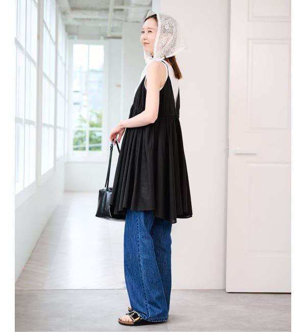 U by SPICK&SPAN「コットンキャミチュニックワンピース」|ワンピース|