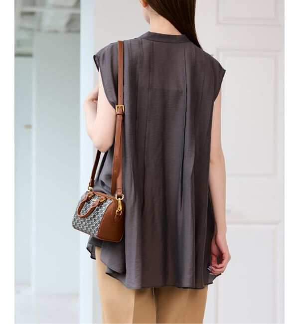 U by SPICK&SPAN「Vネックチュニックワンピース」|ワンピース|