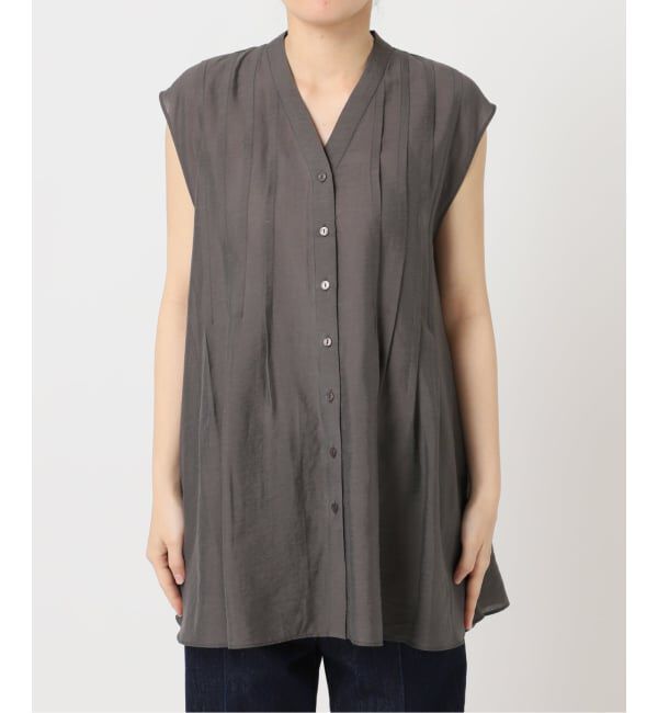 U by SPICK&SPAN「Vネックチュニックワンピース」|ワンピース|