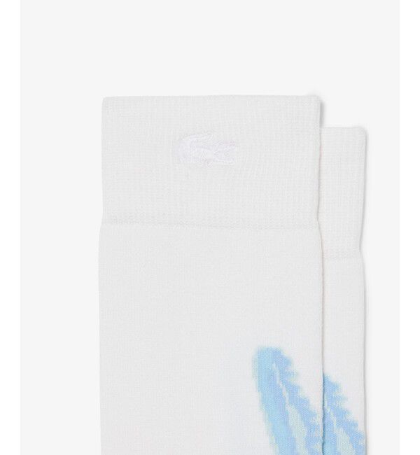 LACOSTE「ジャカードワニモチーフソックス」|ソックス|