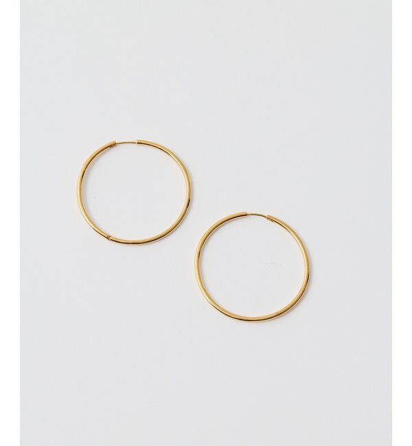  「【Hoaw.】ラージフープピアス」|リング|