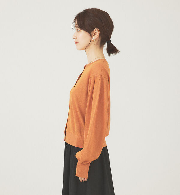 abahouse mavie「シアーアンサンブルサマーニット」|カーディガン|