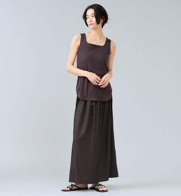 Liesse「【定番】前後2WAYテレコタンクトップ」|Tシャツ・カットソー|