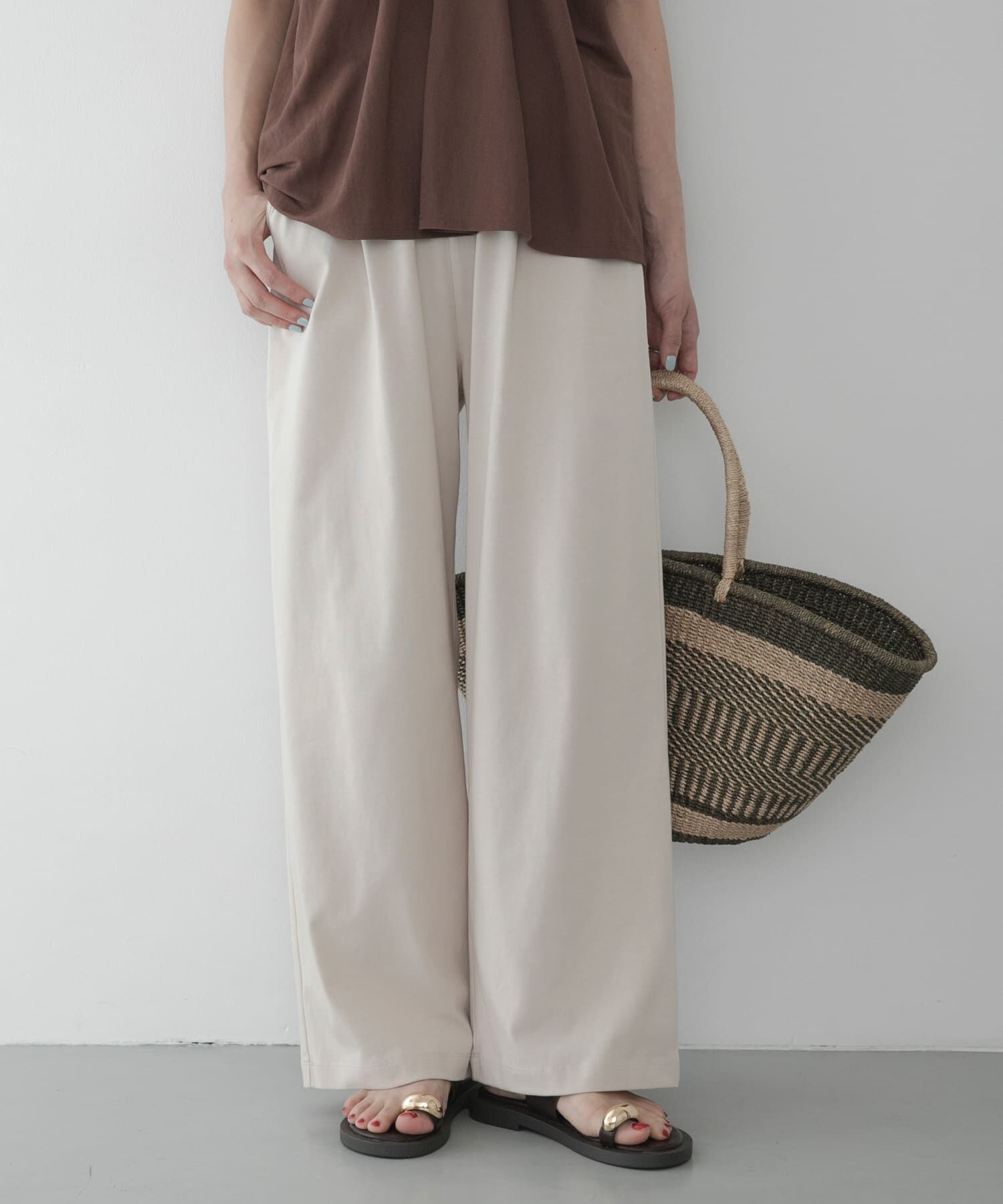 Sonny Label 「『WEB限定』『UR TECH ひやサラクール』イージーワンタックパンツ」|その他|