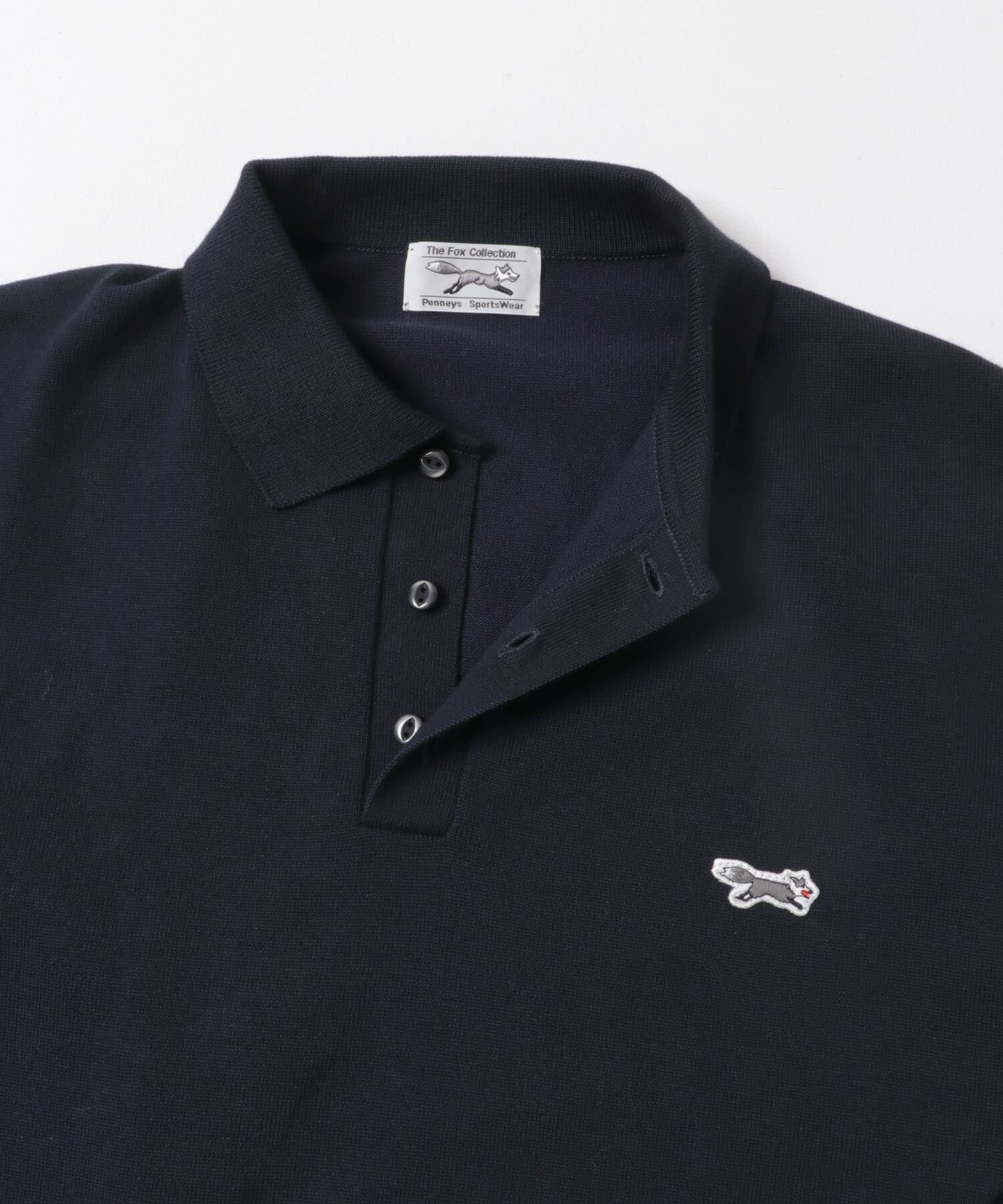 URBAN RESEARCH DOORS「『別注』PENNEYS&times;DOORS　THE FOX ハイゲージ ニットポロ」|ニット・セーター|