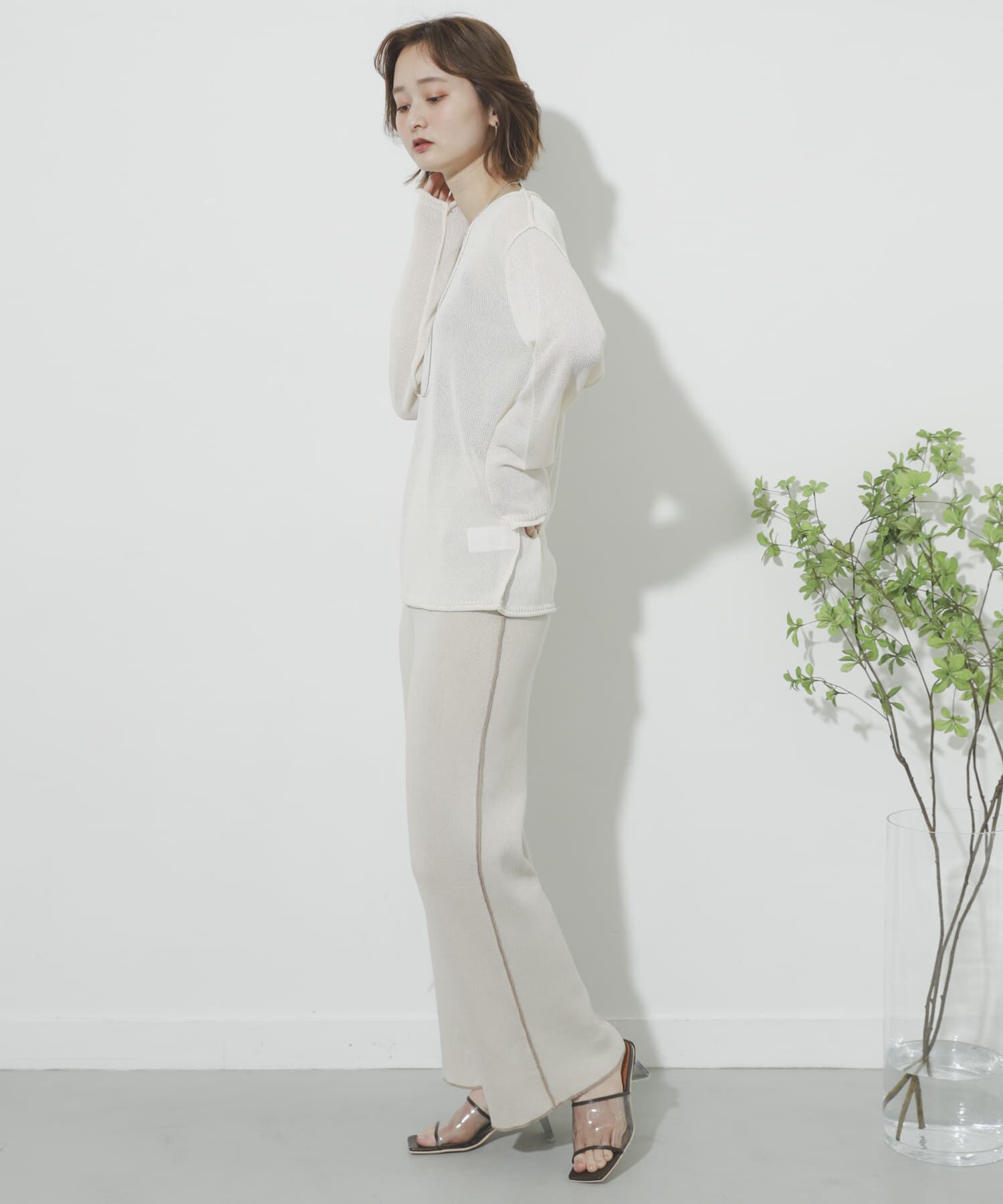 SENSE OF PLACE by URBAN RESEARCH「カラーリンキングニットパンツ」|その他|