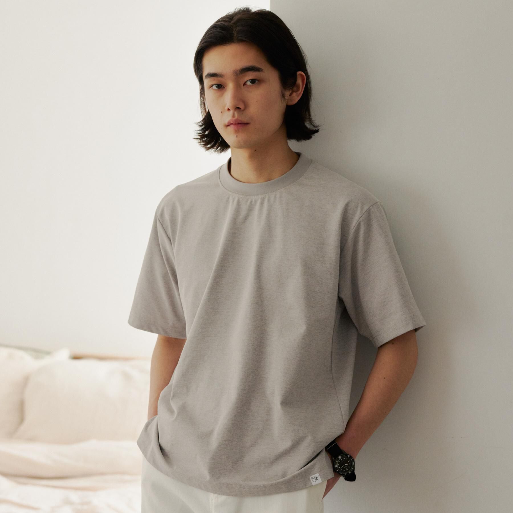 THE SHOP TK「【涼しい・透けにくい・乾きやすい 夏に欲しい機能、全部入り。】BO-NO TEE/ボーノTシャツ　洗」|Tシャツ・カットソー|