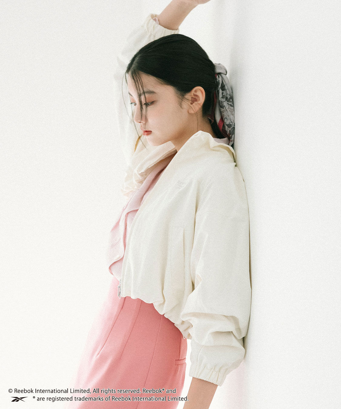 COCO DEAL/Reebok》クロップド丈バルーンブルゾン（COCO DEAL