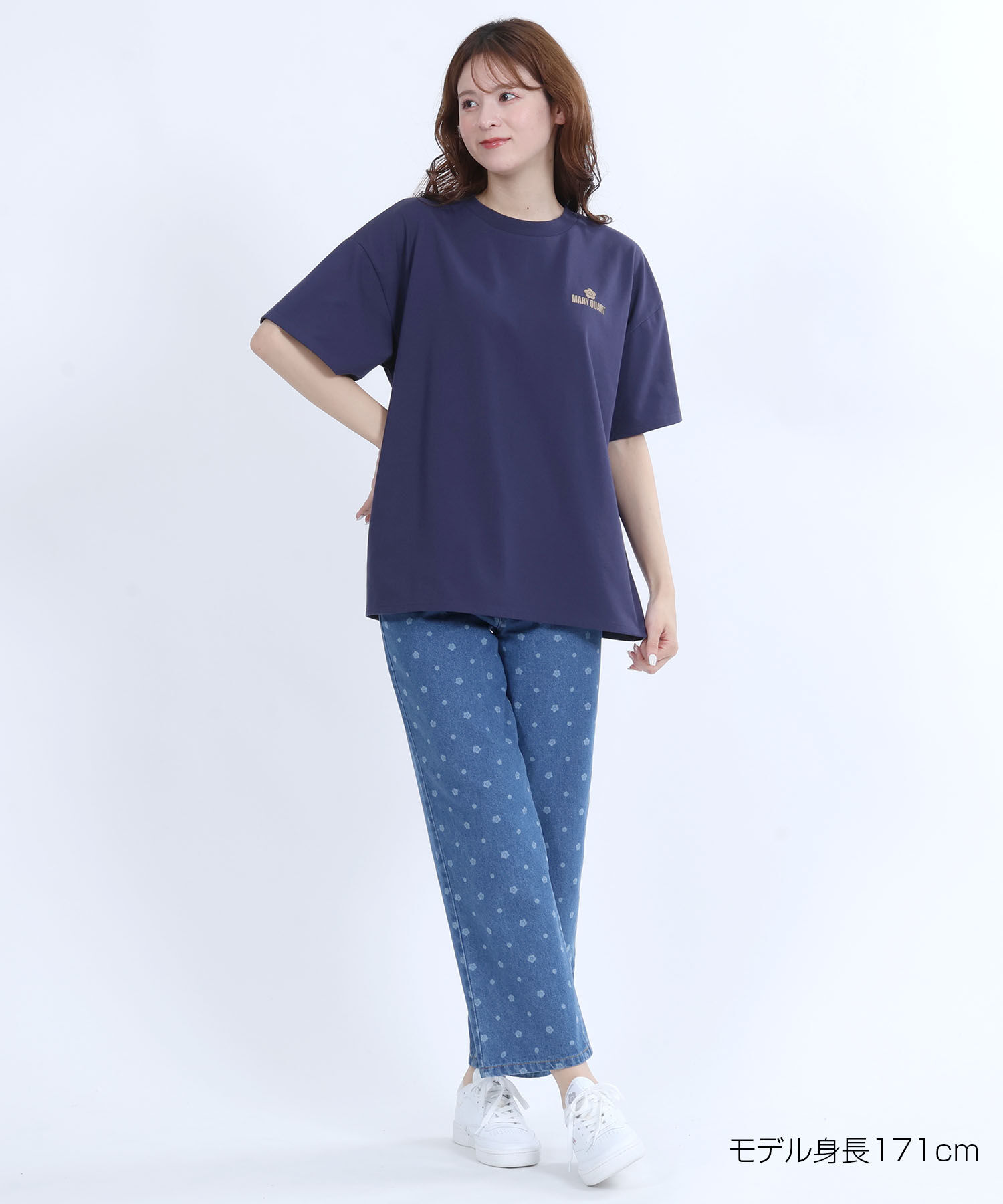 MARY QUANT「シンプルロゴビッグ Tシャツ」|Tシャツ・カットソー|