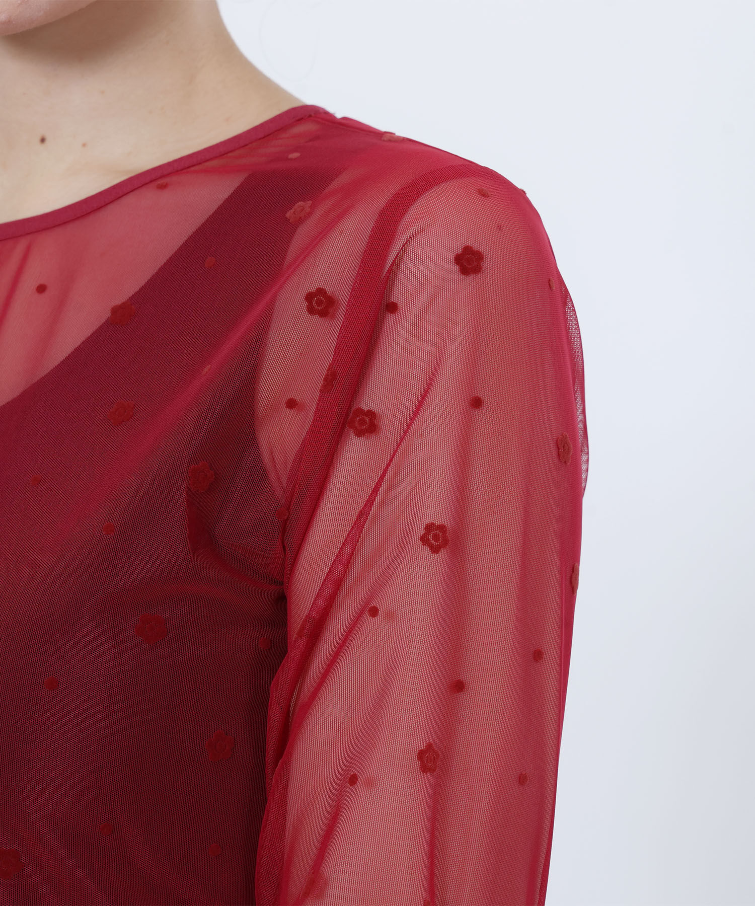 MARY QUANT「シアーフロッキー プルオーバー」|Tシャツ・カットソー|