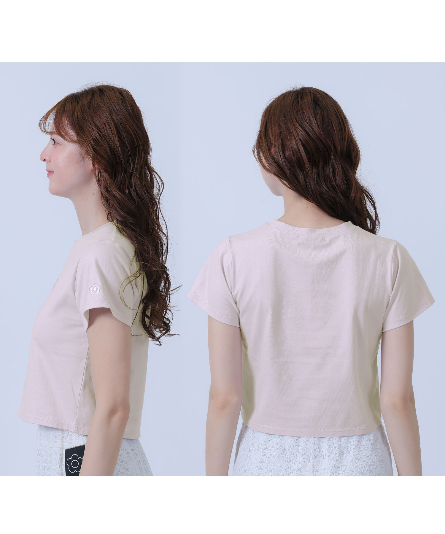 MARY QUANT「メタリックプリント Tシャツ」|Tシャツ・カットソー|