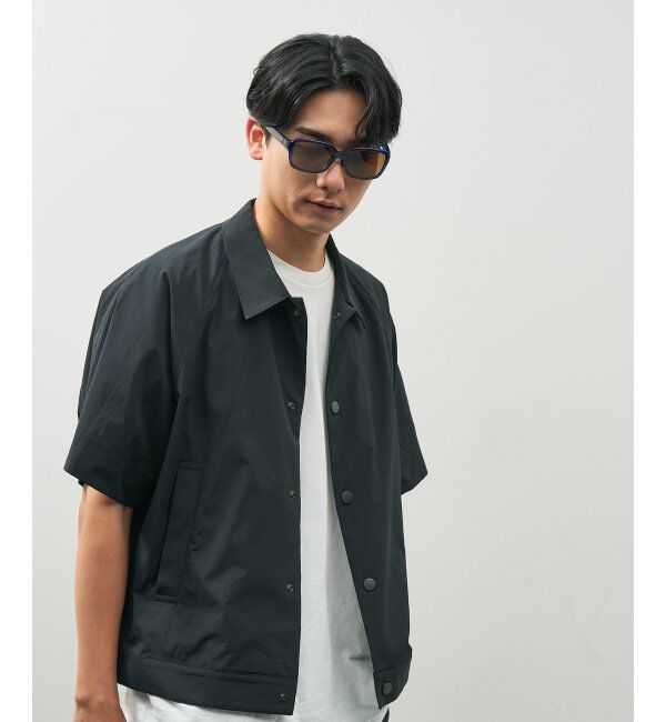  「Zoff｜UNITED ARROWS GOLF サングラス (偏光機能搭載)「CLAP CLICK構造」ずれ防止」|サングラス|濃ブルー