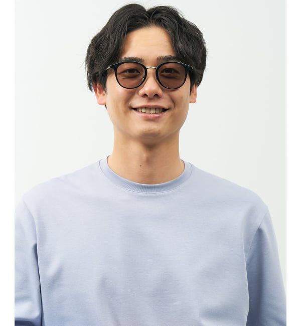  「SUNCUTGlasses/UV100%CUT ボストン型 サングラス | メタル カラーレンズ おしゃれ 紫外線対策 UVカット」|サングラス|