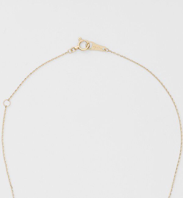 agete「K10ダイヤモンドネックレス（0.07ct）」|ネックレス|