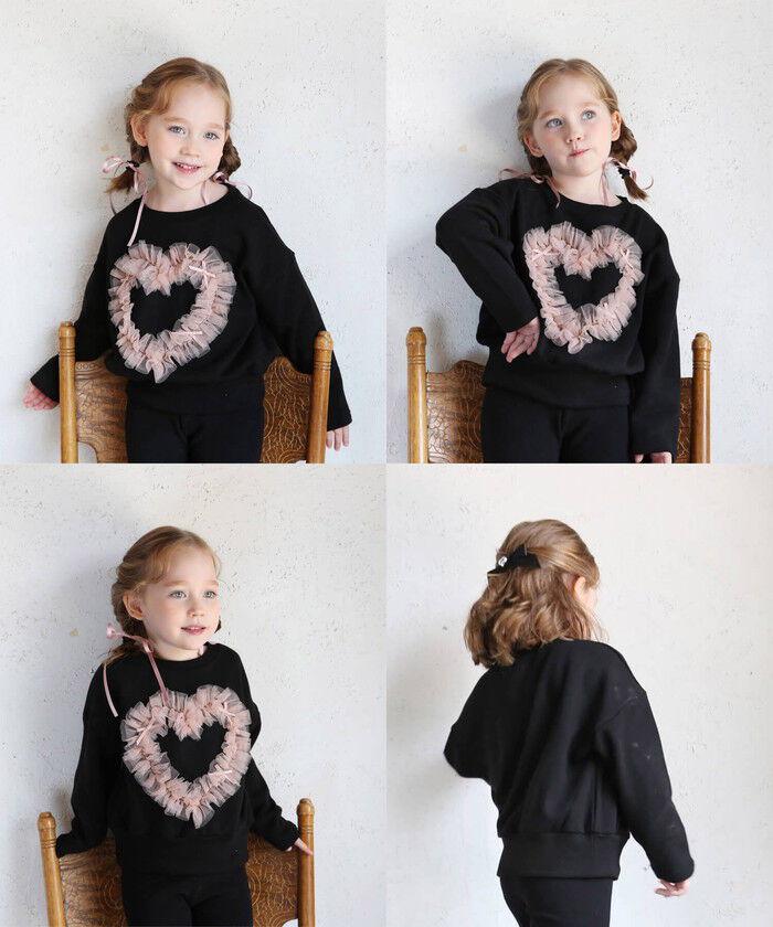 BACKYARD FAMILY「女の子 キッズ 長袖 Tシャツ 通販 ロンT 63012302 長袖Tシャツ カットソー チュール」|その他|