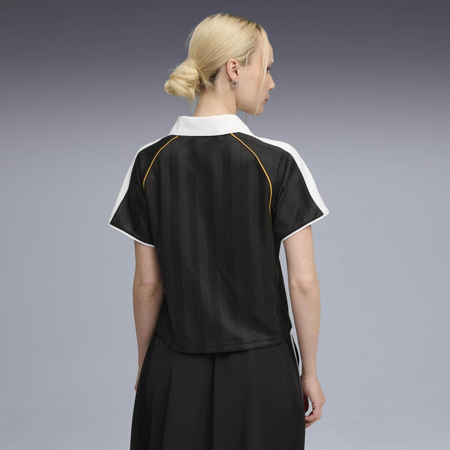 PUMA「【PUMA ｳｪｱ】W T7 RELAXED FOOTBALL JERSEY」|Tシャツ・カットソー|
