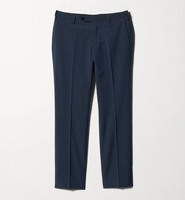 UNITED ARROWS green label relaxing「A+ TWPU トロピカル無地 スリム セットアップ パンツ スラックス -ウォッシャブル・ストレッチ・ウエストア」|スーツ|