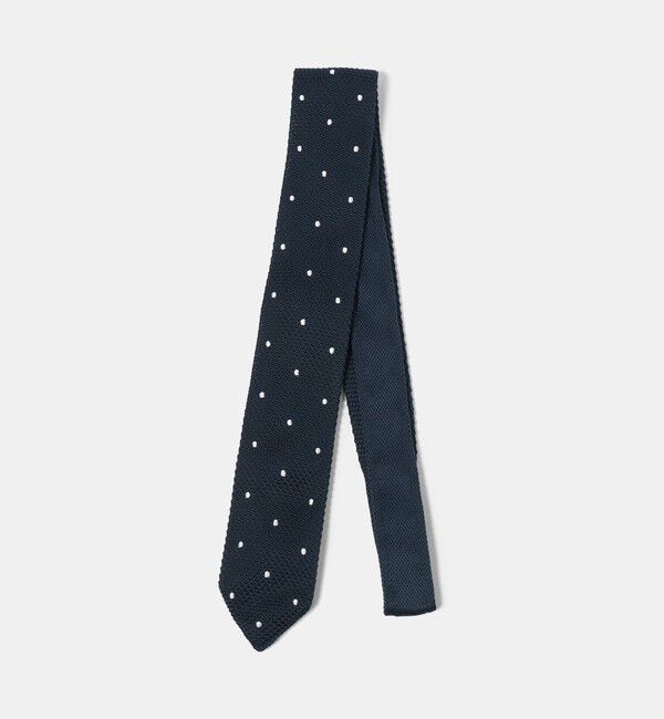 UNITED ARROWS green label relaxing「GLR ポリエステル ウォッシャブル ニット ドット ネクタイ ニットタイ」|ネクタイ・蝶ネクタイ|