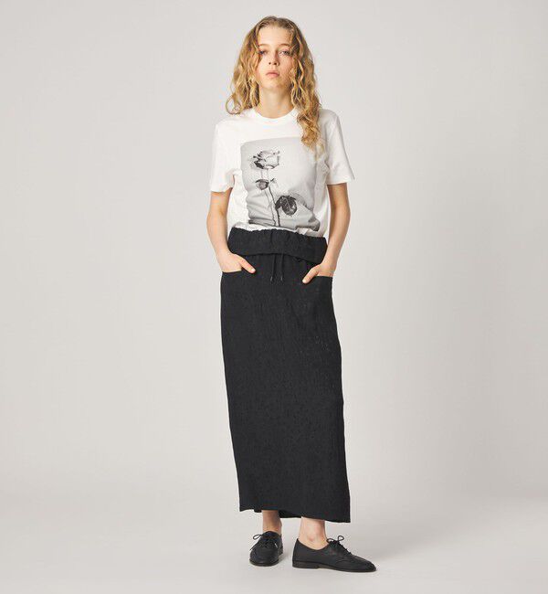 STEVEN ALAN「＜Steven Alan＞フラワー ジャガード ロング スカート」|スカート|