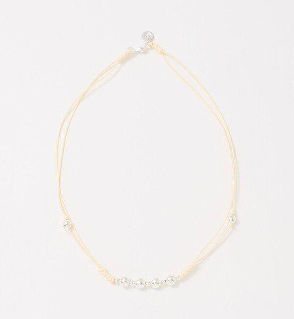 BEAUTY&YOUTH UNITED ARROWS「＜ERICKA NICOLAS BEGAY＞SHINY 4ボール ネックレス」|ネックレス|