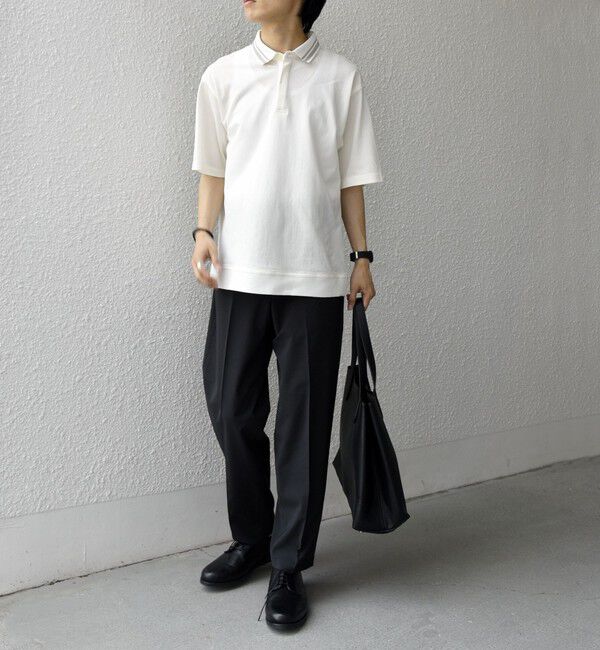 SHIPS any「SHIPS any:〈吸水速乾〉Rapidry クリース アンクル テーパード イージーパンツ26SS◆」|スラックス|