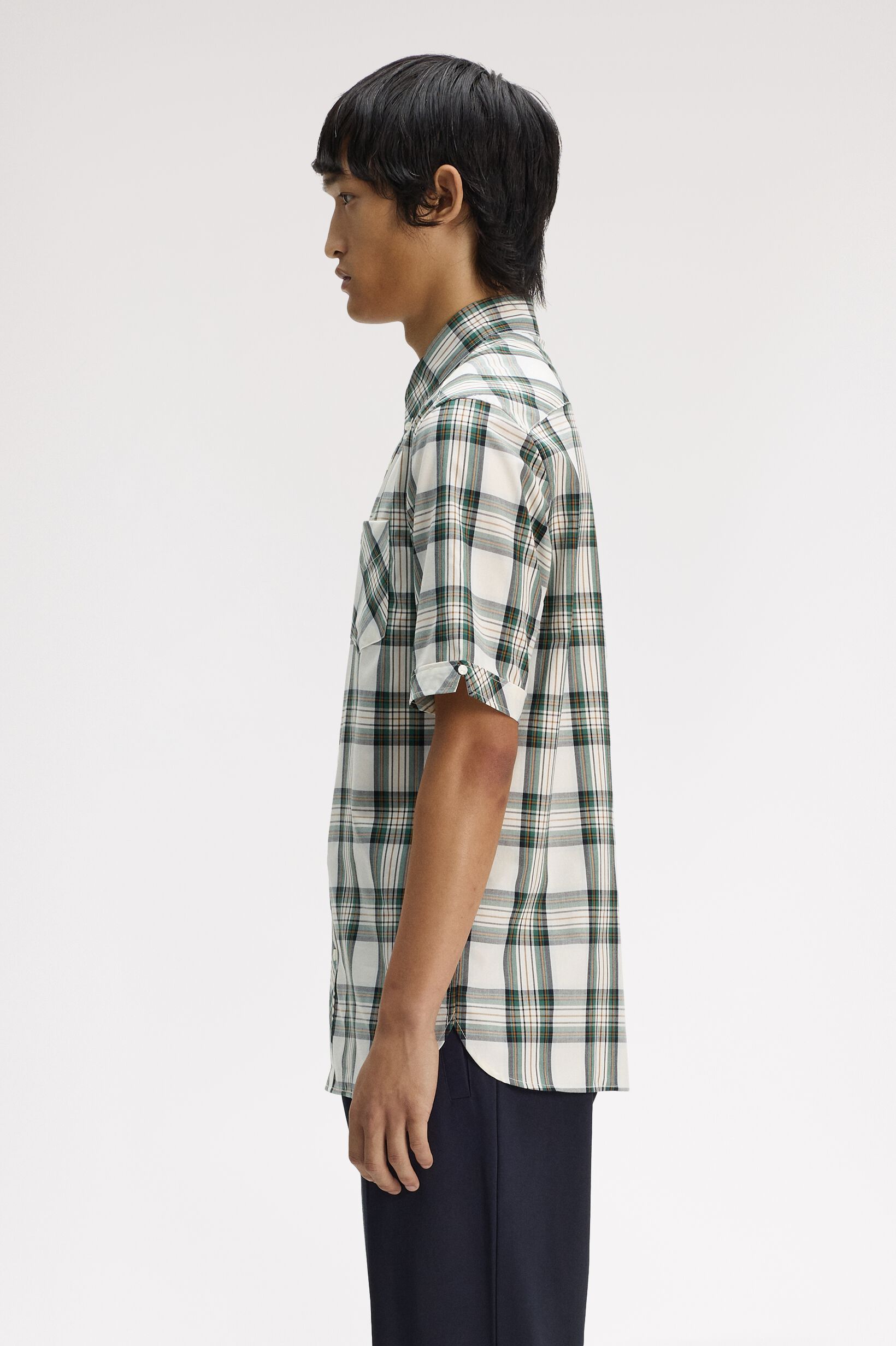 FRED PERRY 「Classic Tartan Short Sleeve Shirt クラシックタータンショートスリーブシャツ」|シャツ・ブラウス|