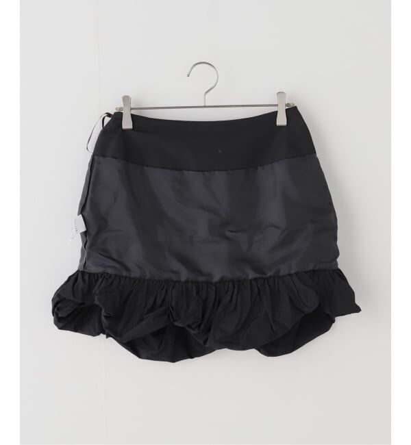  「MARGE TAFFETA BALLOON HEM COVER SKIRT 1012-0105-038：スカート」|スカート|