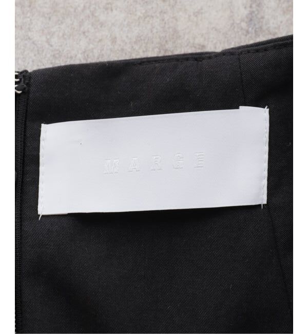  「MARGE COTTON CORSET DETAIL GATHERED SKIRT 1012-0105-033：スカート」|スカート|