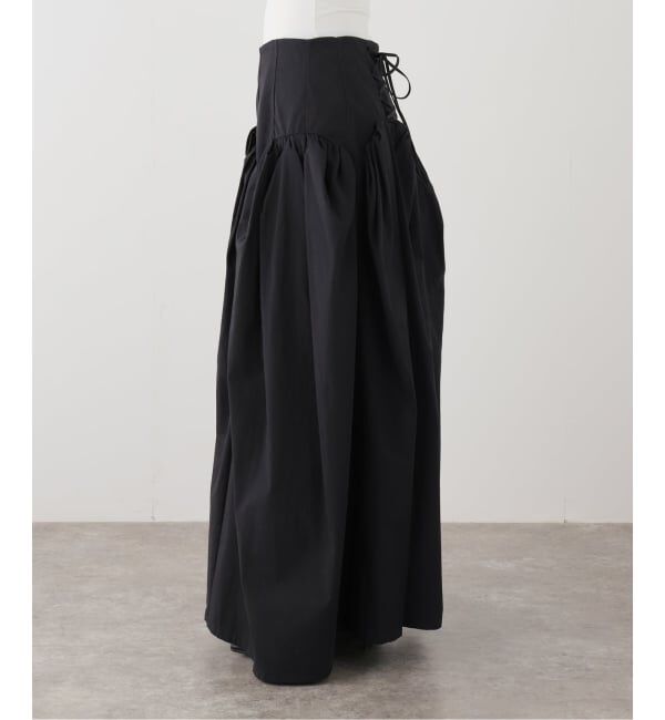  「MARGE COTTON CORSET DETAIL GATHERED SKIRT 1012-0105-033：スカート」|スカート|
