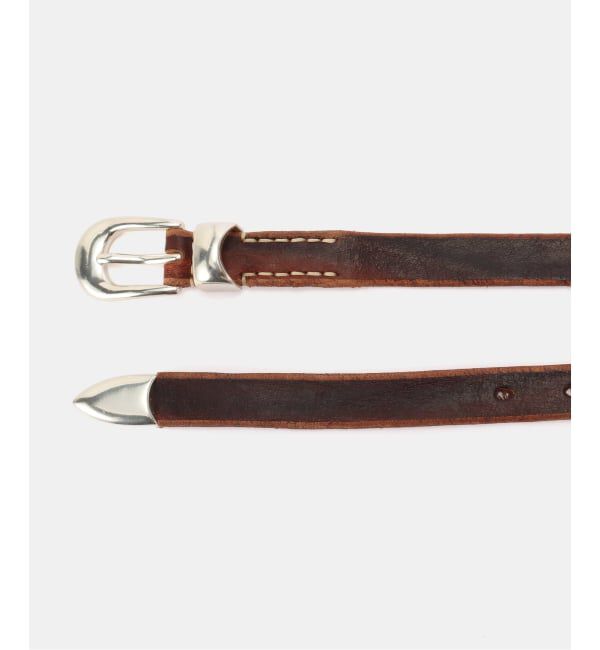 EYETHINK「OUR LEGACY 2 CM BELT Brown 70」|ベルト|