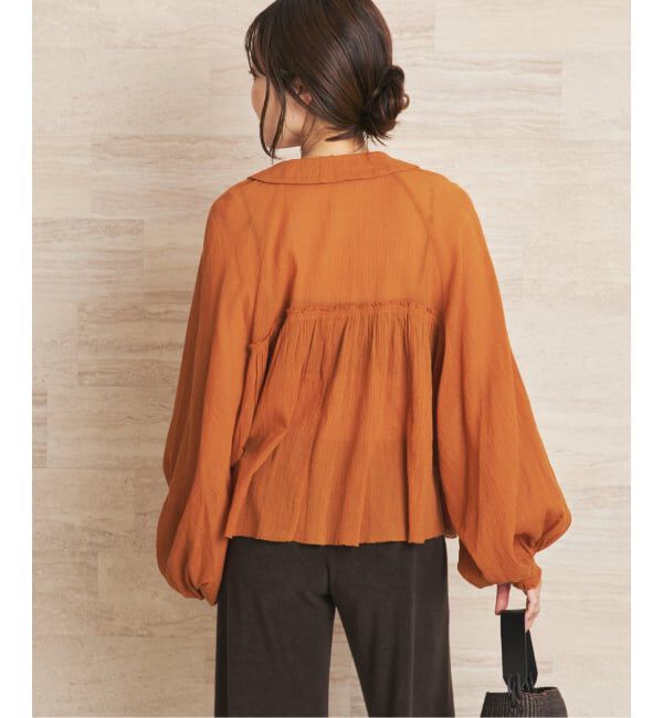 Plage「Crepe BOHO ブラウス」|シャツ・ブラウス|