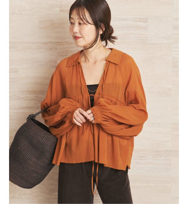Plage「Crepe BOHO ブラウス」|シャツ・ブラウス|