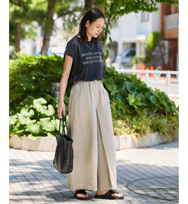 JOURNAL STANDARD「《WEB限定追加2》リネン タックキュロット」|その他|