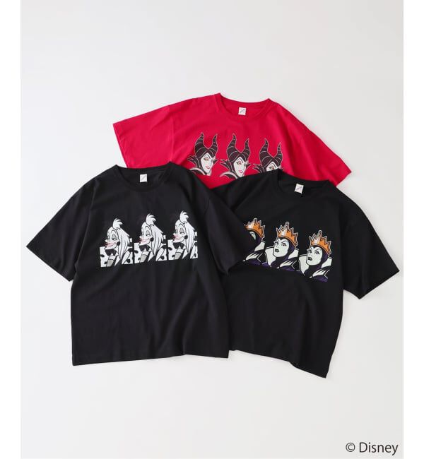 JOURNAL STANDARD relume「Disney / ディズニーヴィランズ / 別注 FANTASY A&G INC プリントＴシャツ」|Tシャツ・カットソー|
