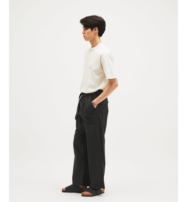JOURNAL STANDARD「カット サッカー ヘンリーネック Tシャツ」|Tシャツ・カットソー|