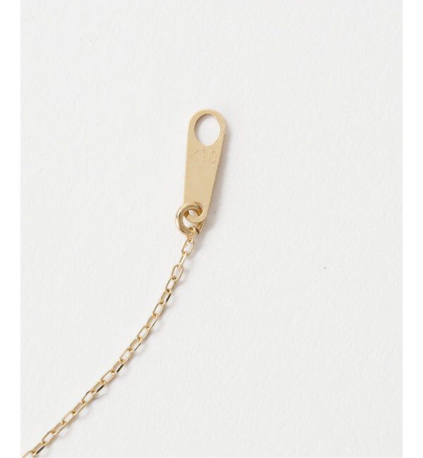 Lilas by Spick&Span「ビーチダイヤネックレス K10」|ネックレス|