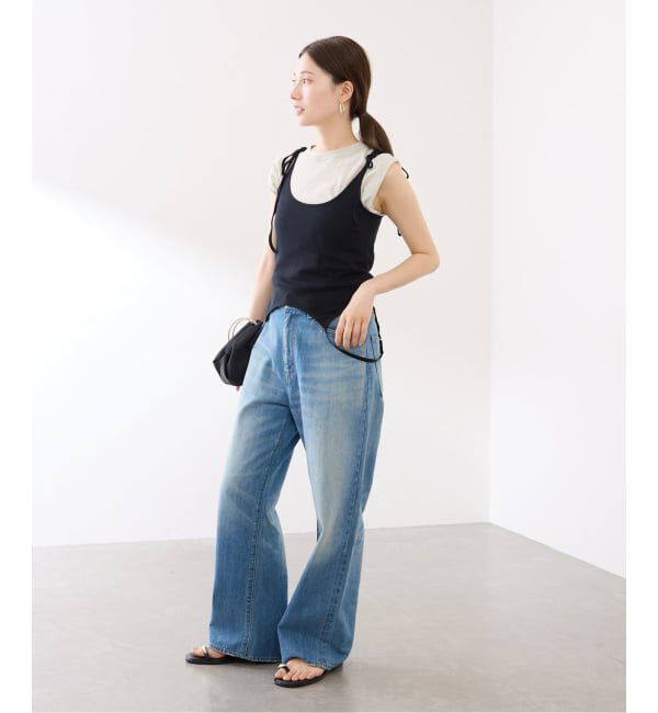 FRAMeWORK「JANE SMITH cotton updown ribbon cami」|Tシャツ・カットソー|