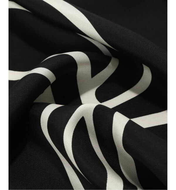 NOBLE「《追加予約》LE SCARF/レスカーフ Monogram Large 80cm」|バンダナ・スカーフ|