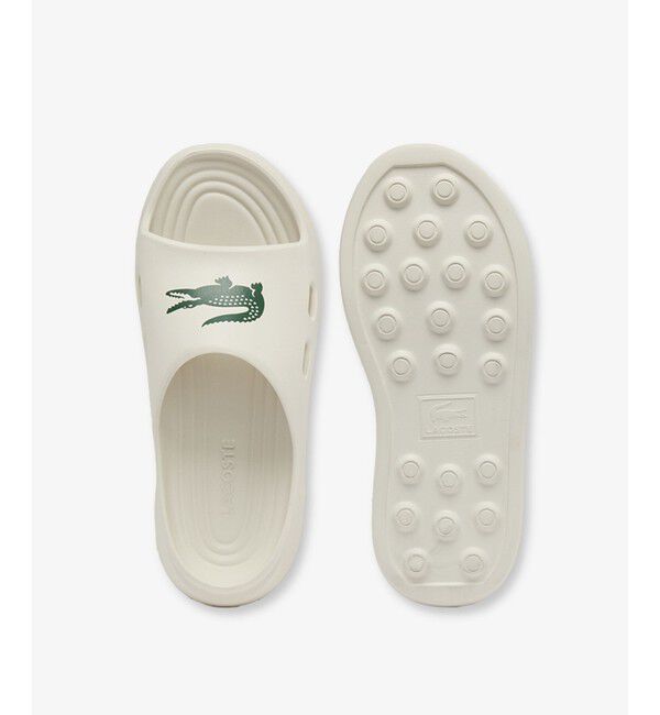 LACOSTE「メンズ MEDUZ SLIDE 126 2 CMA 軽量 ワイドストラップ 厚底スライドサンダル」|サンダル|
