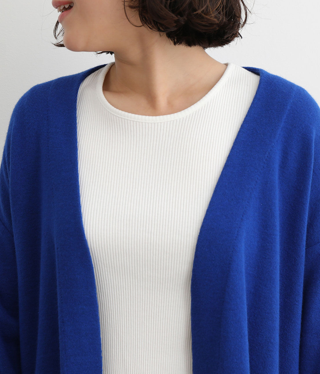 SALON adam et rope'「【店舗限定】TORRAZZO DONNA ロングニットカーディガン」|カーディガン|