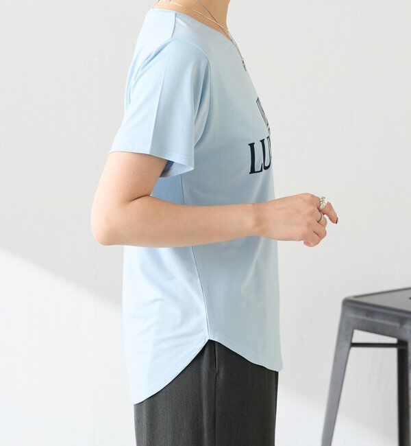  「【大人のロゴT】フロッキーコンパクトロゴT」|Tシャツ・カットソー|
