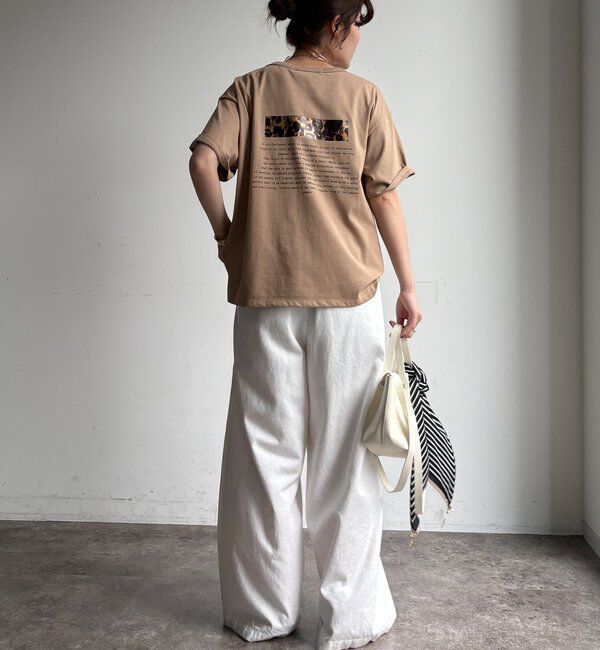  「【WEB限定】Column TEE」|Tシャツ・カットソー|