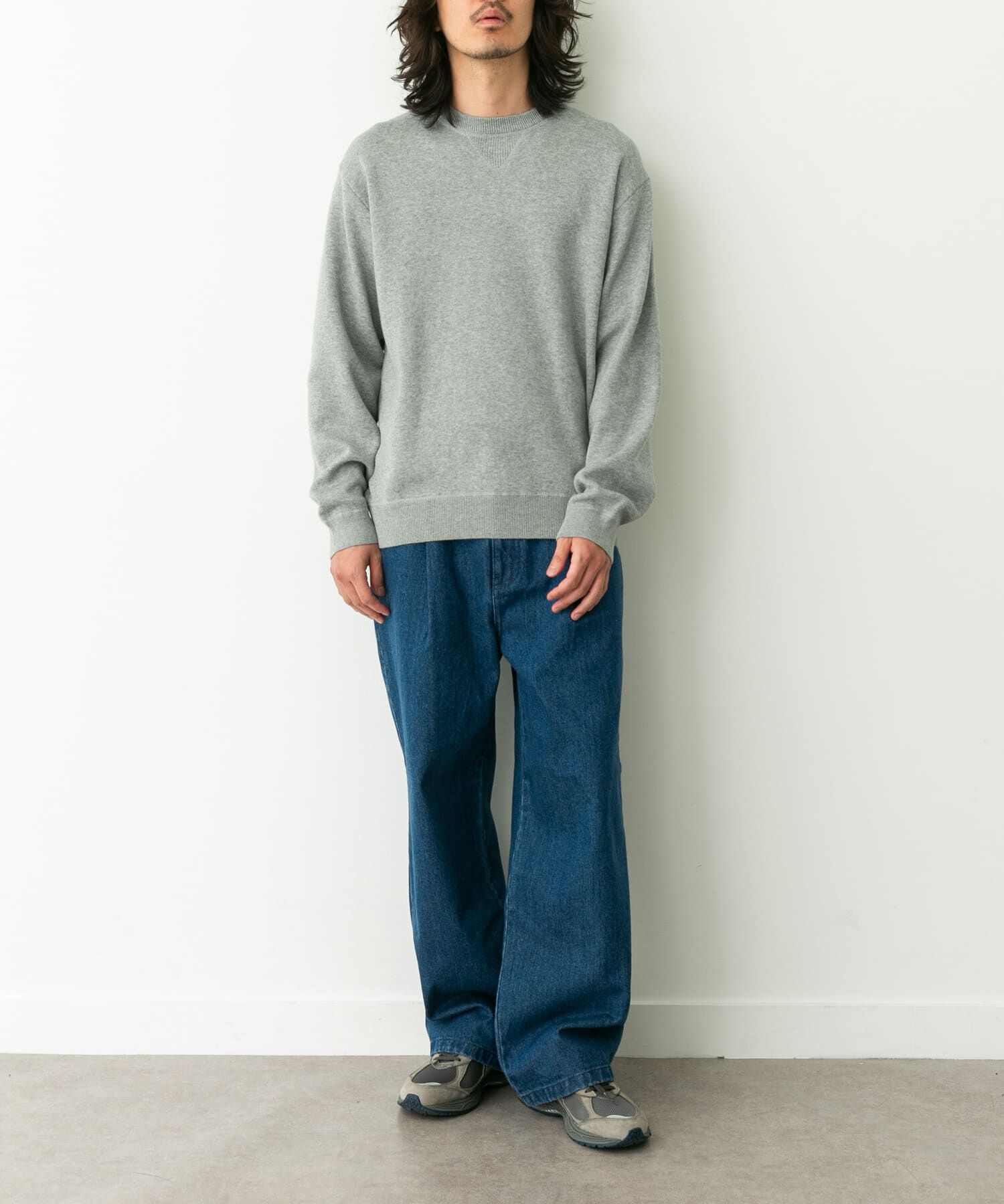 Sonny Label 「スウェットライクニットプルオーバー」|ニット・セーター|