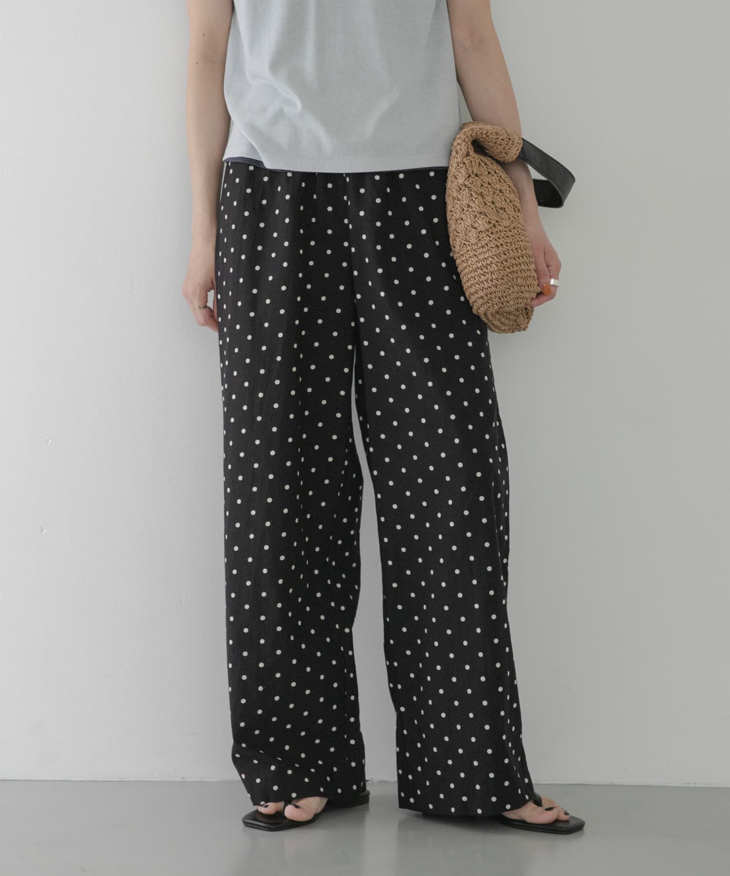 Sonny Label 「『WEB限定』ドットプリントイージーパンツ」|その他|