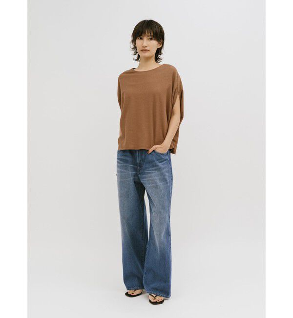 MIDIUMISOLID「MIDIUMISOLID for Ladies イージーデニム」|デニム|ブルー