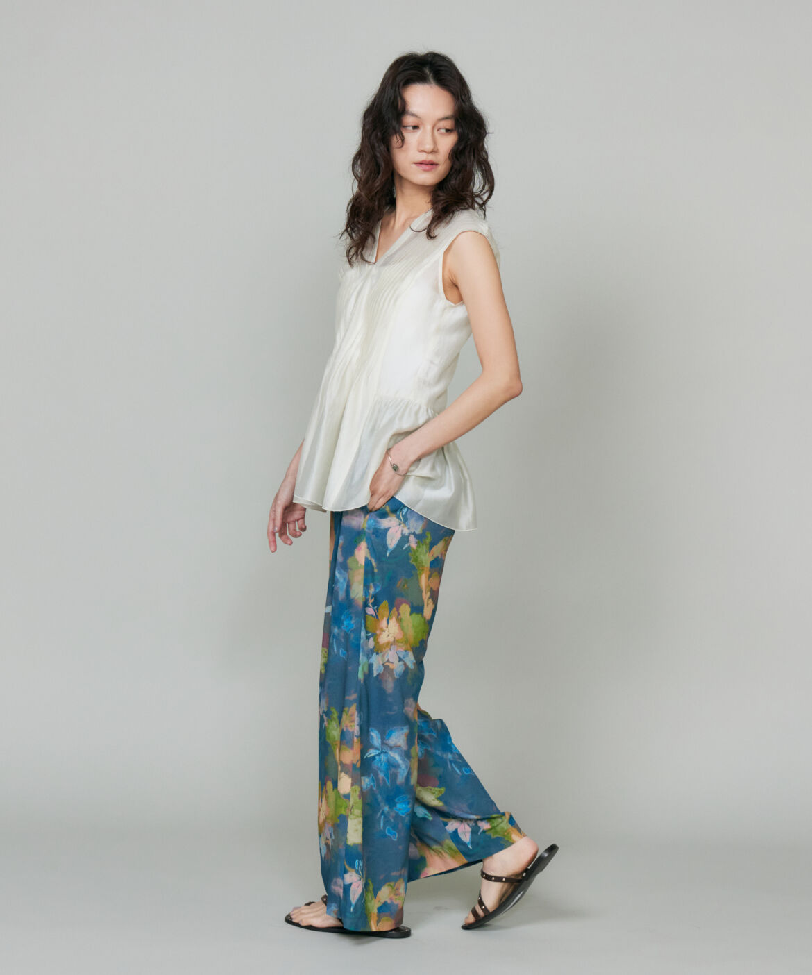 la veille by SUPERIOR CLOSET「ピンタックブラウス」|シャツ・ブラウス|