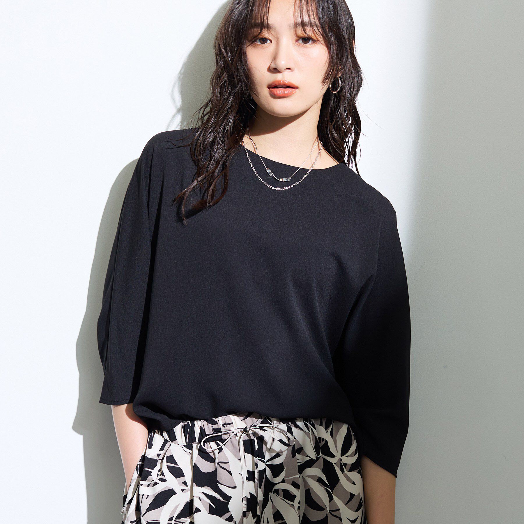 INDIVI「【さらに軽く軽快！／着る日傘】ドルマントップス」|シャツ・ブラウス|