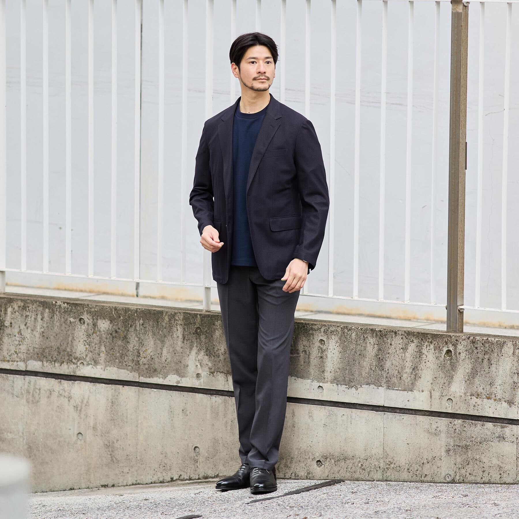TAKEO KIKUCHI「【抗菌防臭】メランジ クルーネック プルオーバー」|Tシャツ・カットソー|
